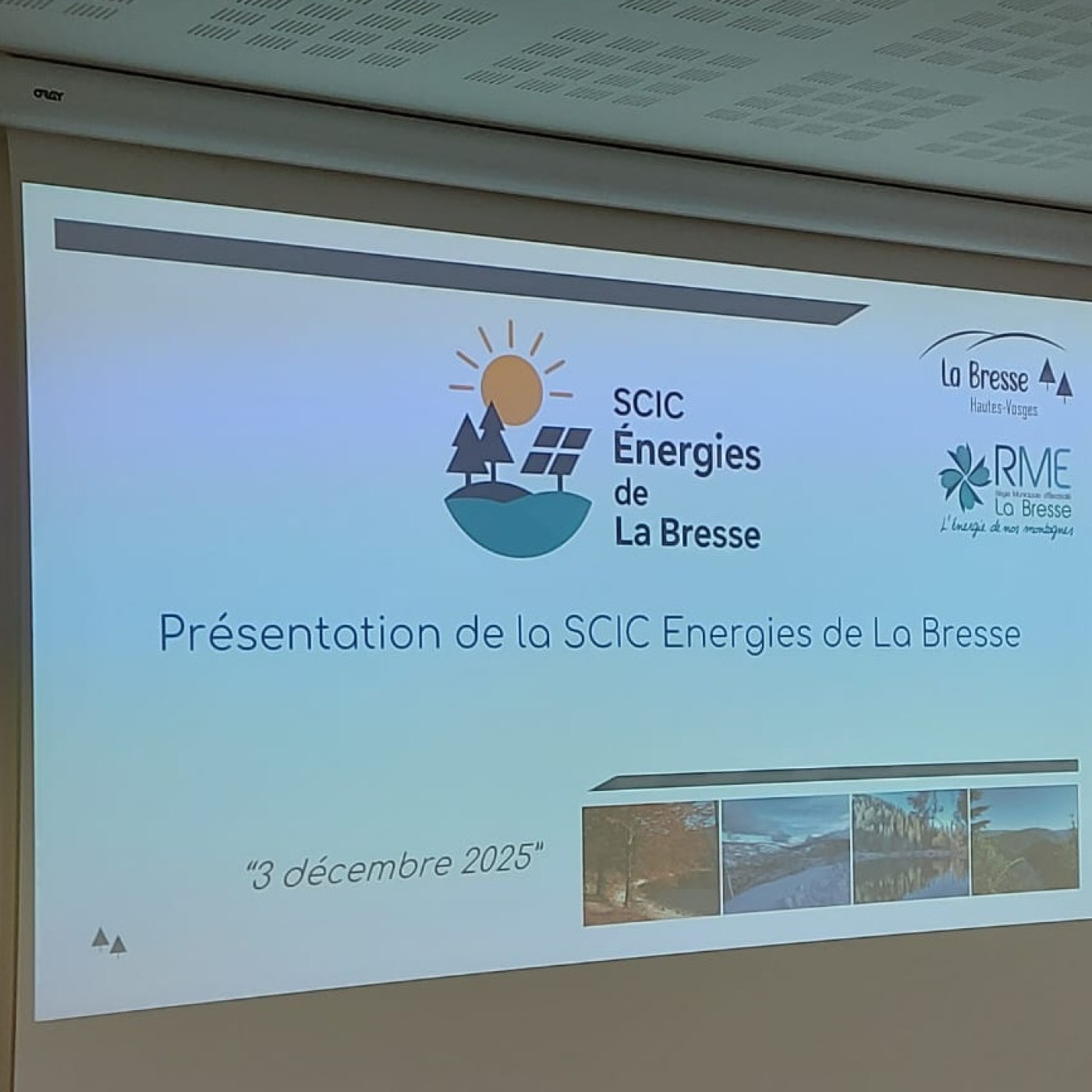La Bresse mise sur l’énergie renouvelable avec sa nouvelle SCIC