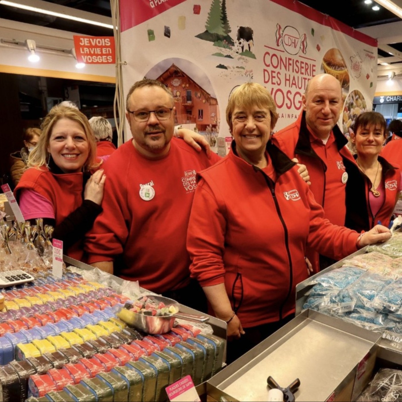 La Confiserie des Hautes-Vosges, habituée du Salon de l'Agriculture à Paris !