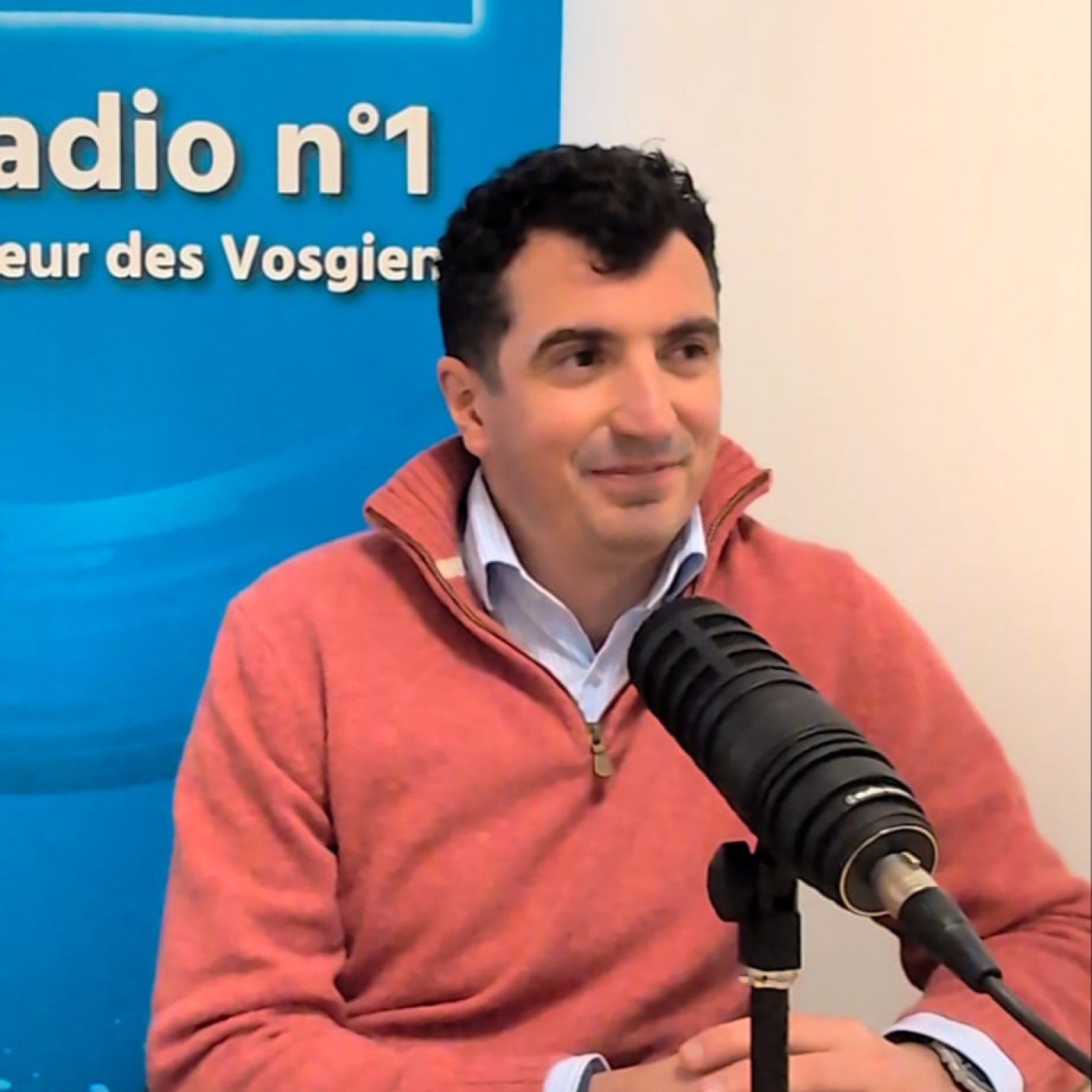 Thomas Gion, candidat à la mairie de Gérardmer