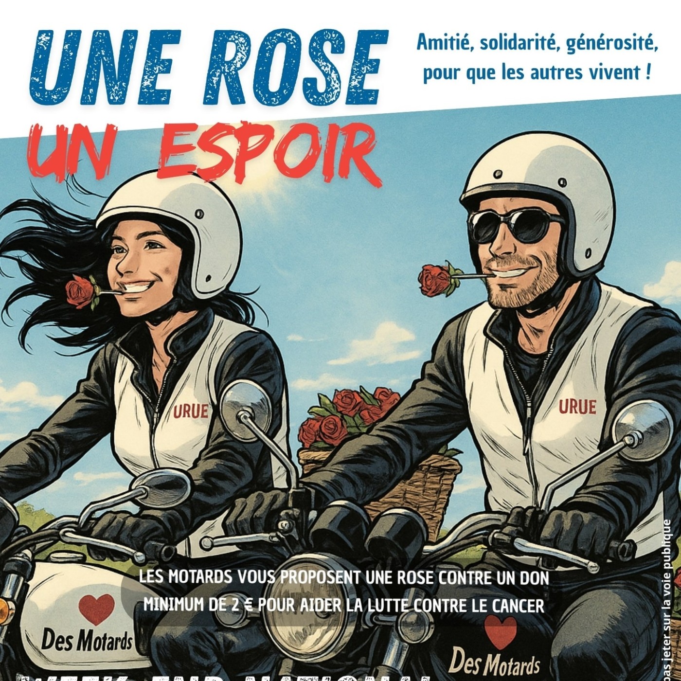 Une rose, un espoir : c'est cette fin de semaine dans les Vosges