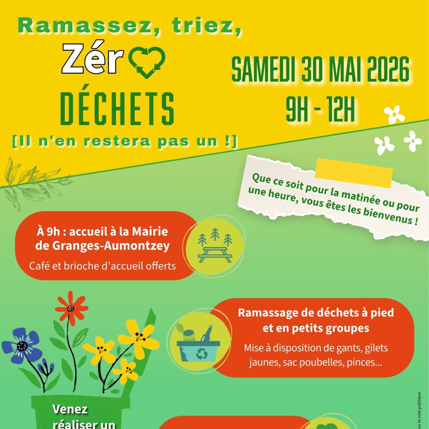 Granges-Aumontzey : matinée de ramassage de déchets sur les rives de la Vologne ce samedi 30 mai
