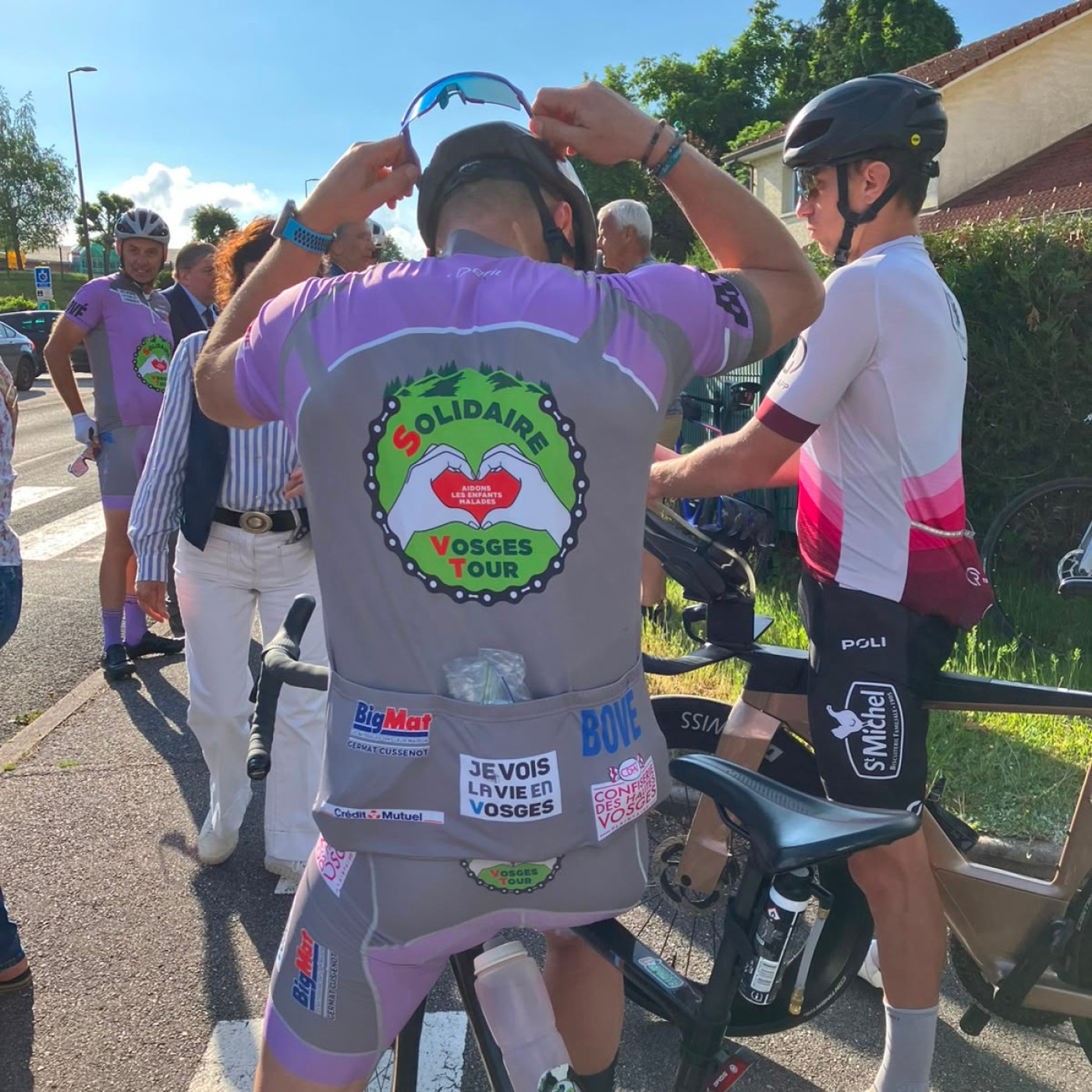 Jacky Petitgenet s’élance pour le Solidaire Vosges Tour !