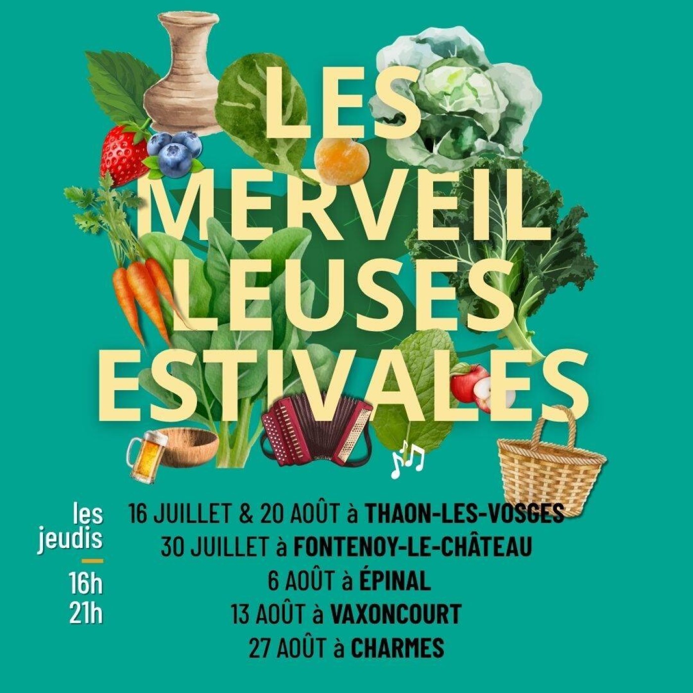 Les Merveilleuses Estivales de retour !