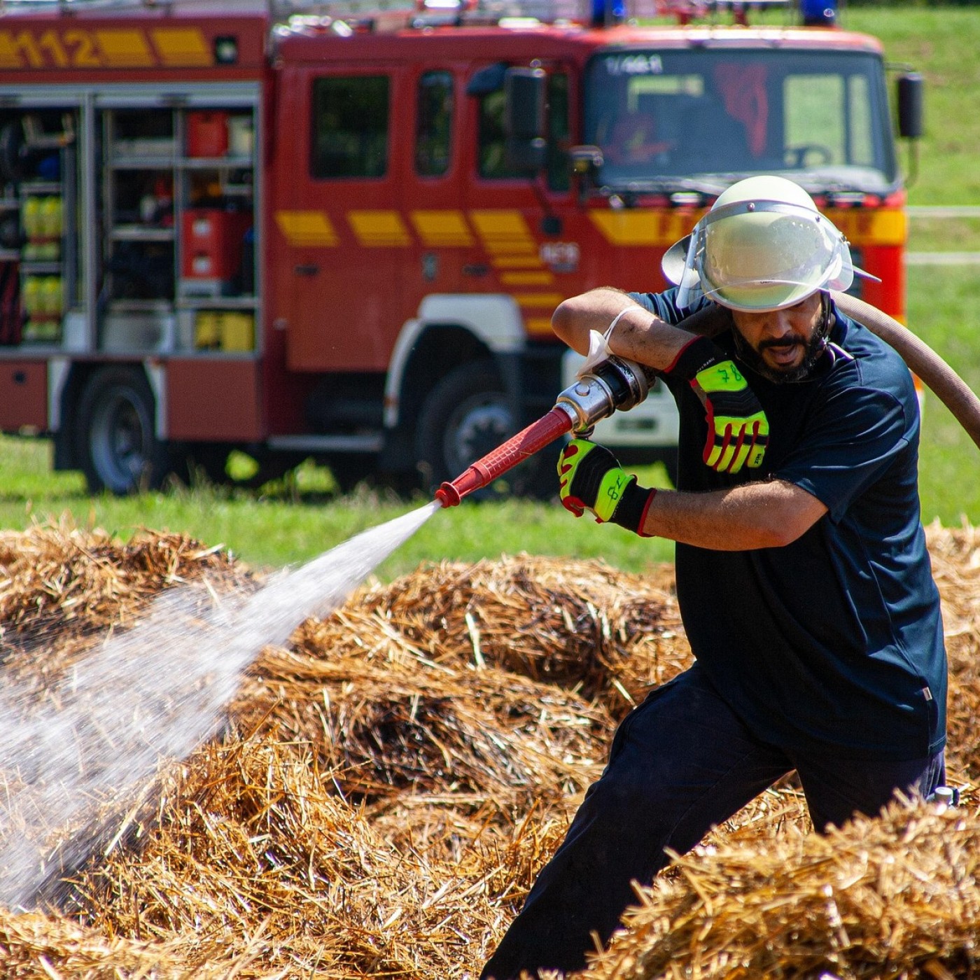 Les agriculteurs vosgiens deviennent les alliés des pompiers