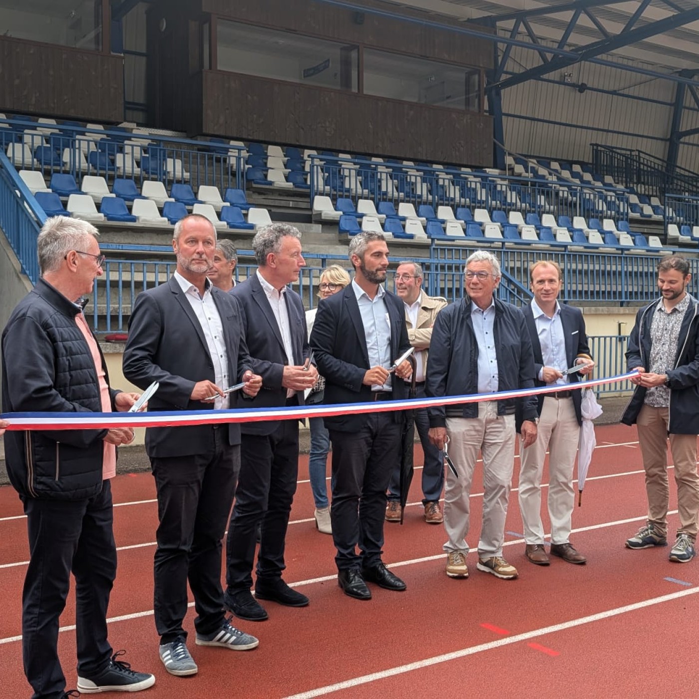 Le stade Robert Sayer rénové à Thaon-les-Vosges